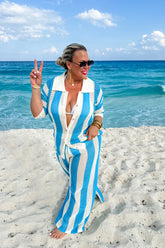 Vacay Vibes Stripe Set - Pirates and Pearls Boutique