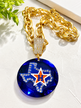 Houston Diamond State Charm Necklace
By Sandra Ling Designs