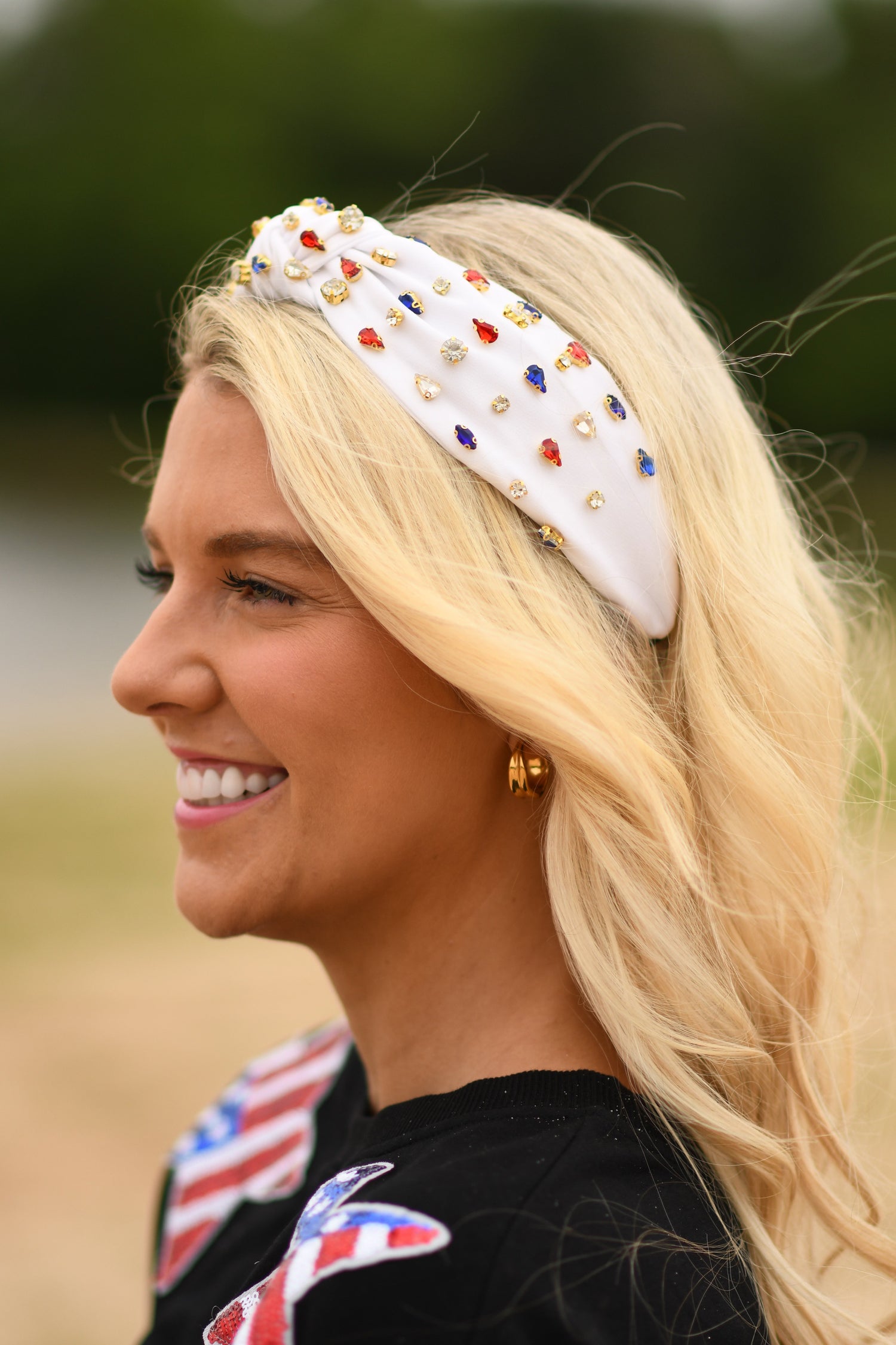 RWB Bejeweled Headbands