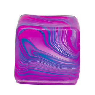 Tie Dye Stress Cube Squishy *READY TO SELL*
