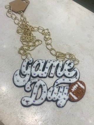 Game Day Chenille Necklace