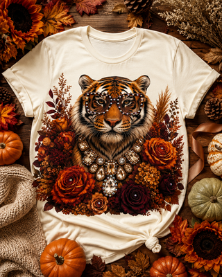 Tiger Cream Graphic Tee 2114