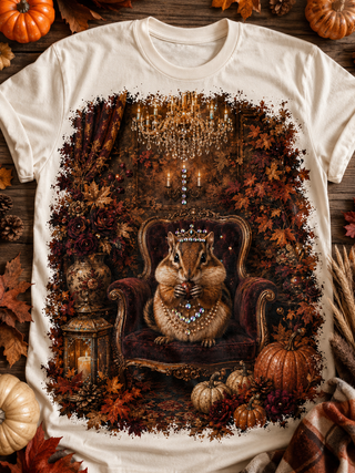 Chipmunk Wallpaper Sand Graphic Tee 2118