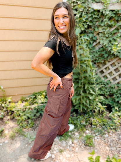 Archer Asymmetrical Pocket Wide Leg Cargos