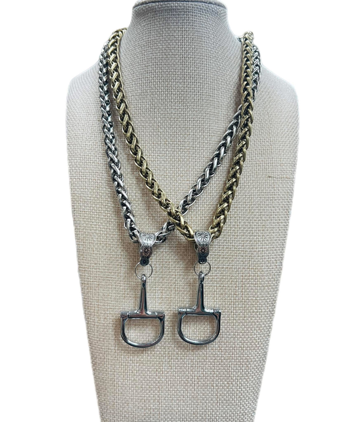 Horse Bit Necklace Single