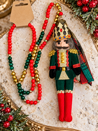 Holiday Royalty Nutcracker Necklace by Sandra Ling Designs