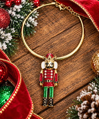 Christmas Parade Nutcracker Choker Necklace