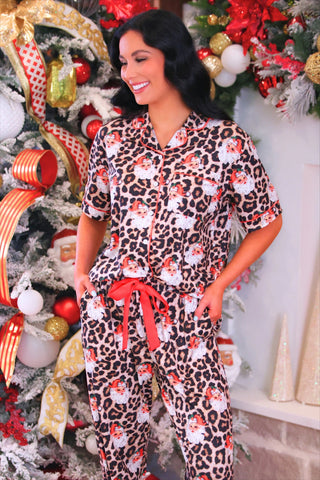 Wild About Santa Pajama Set
