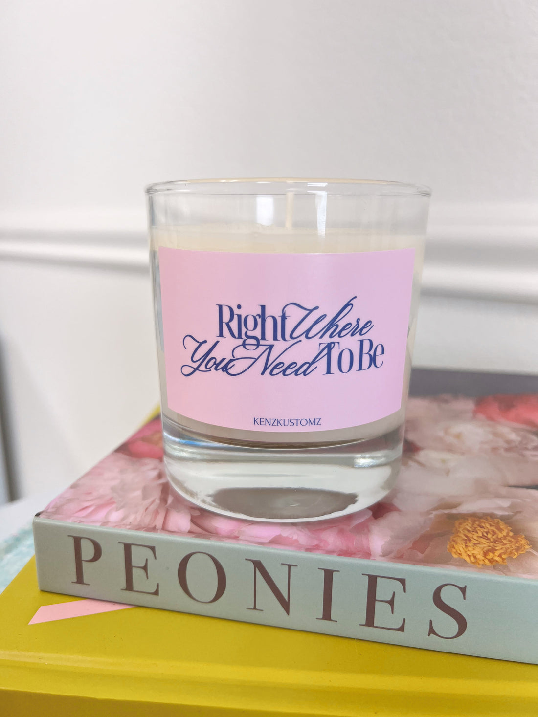 Right Where You Need to Be Candle