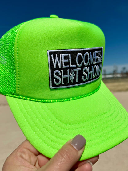 Welcome to the Sh*t Show Foam Trucker Cap - Pirates and Pearls Boutique