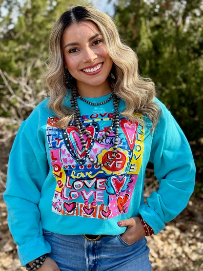 Callie Ann Stelter A Lot of Love Tee &amp; Sweatshirt