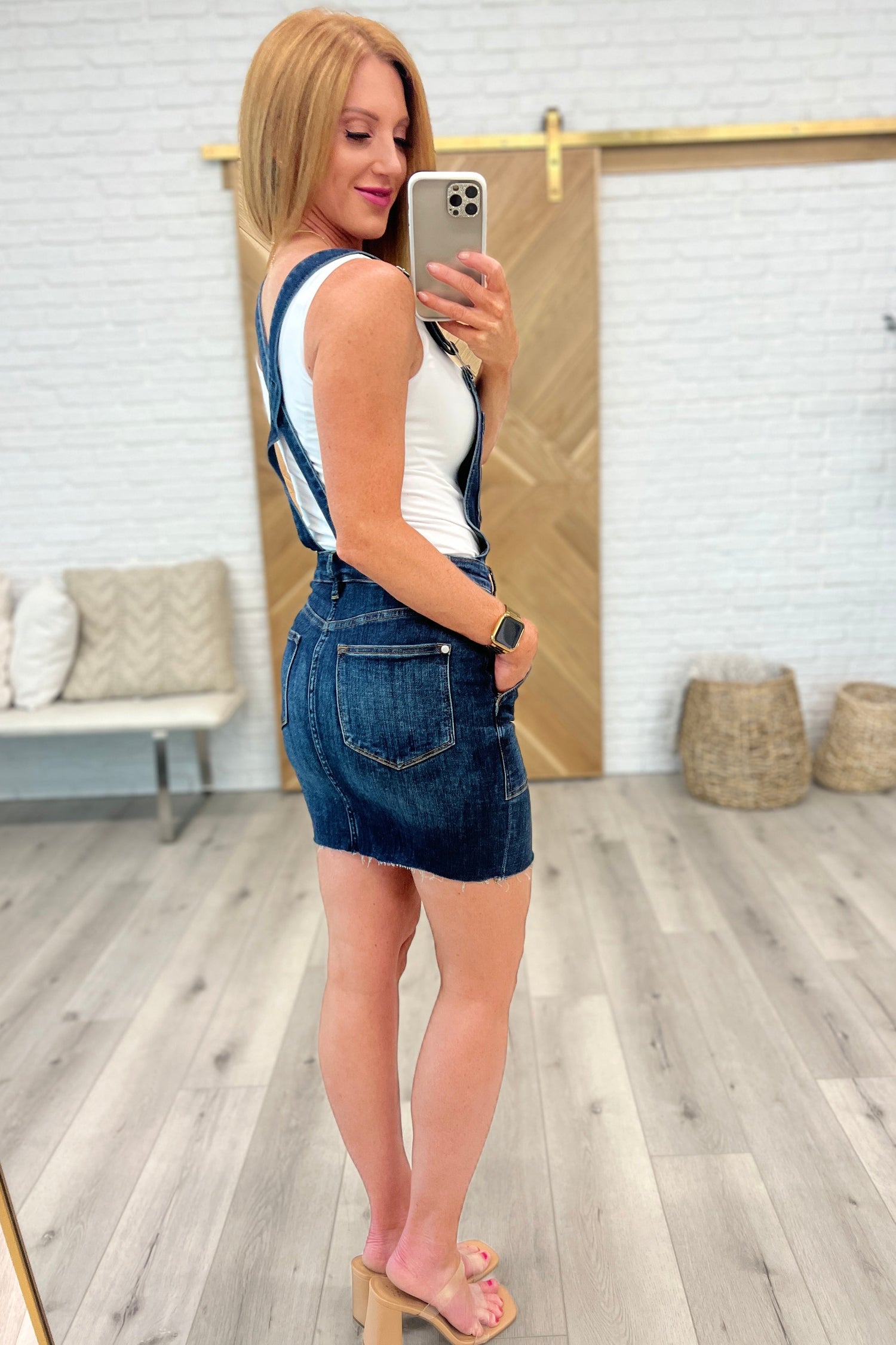 Denim Agnes Denim Overall Dress