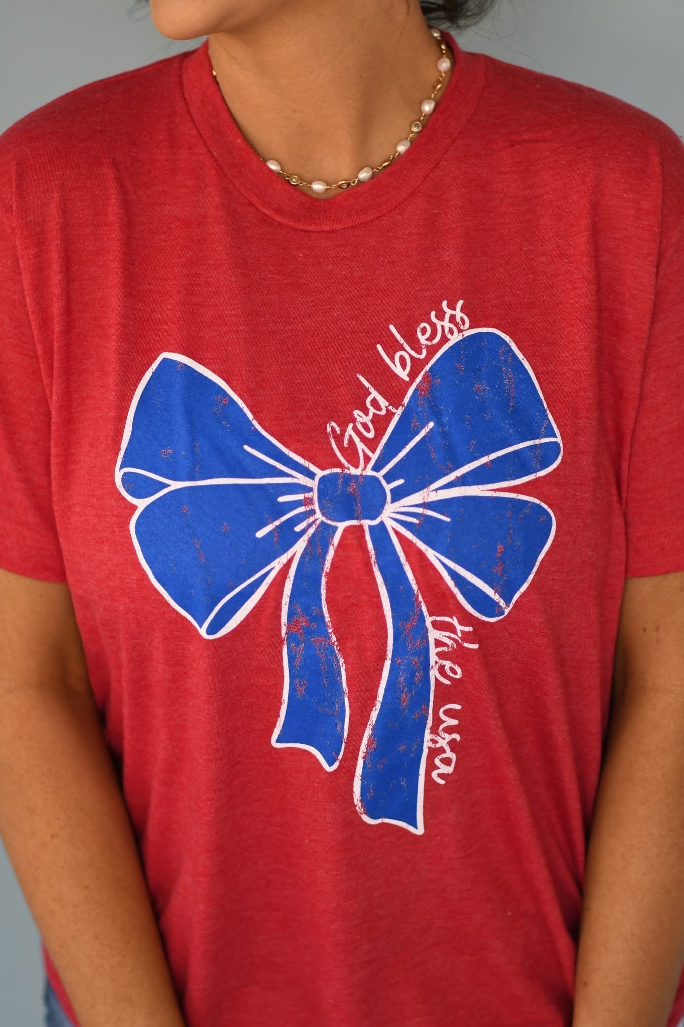 **SALE** God Bless USA Bow