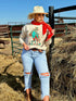 Tees Sunset Cowboy Sweatshirt