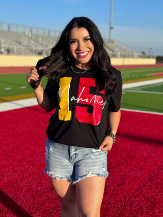 Tees Mahomes 15 by Randi Mahomes