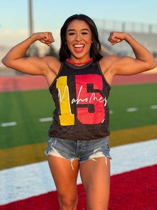 Tees Mahomes 15 by Randi Mahomes