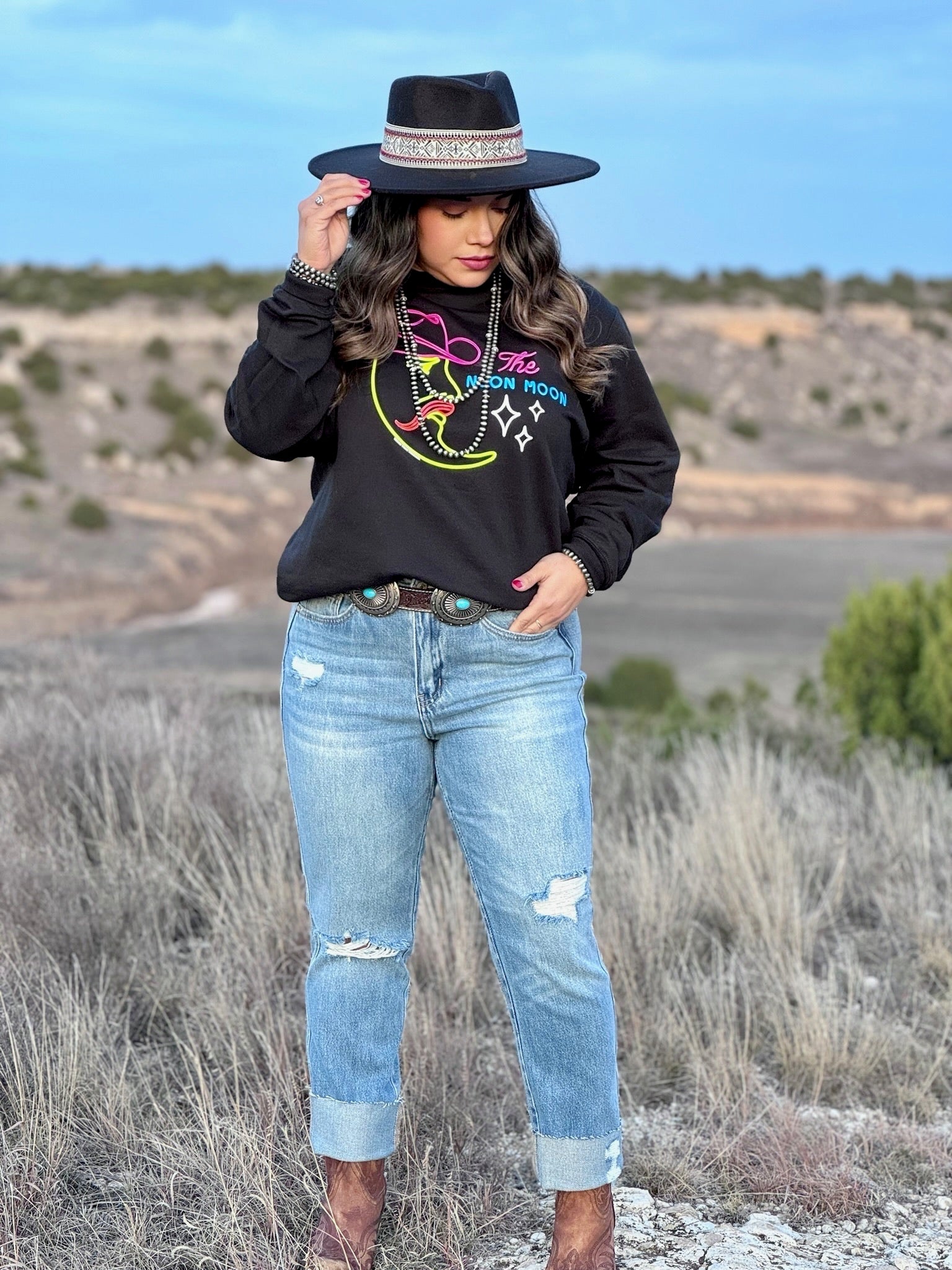 Neon Moon Tee &amp; Sweatshirt