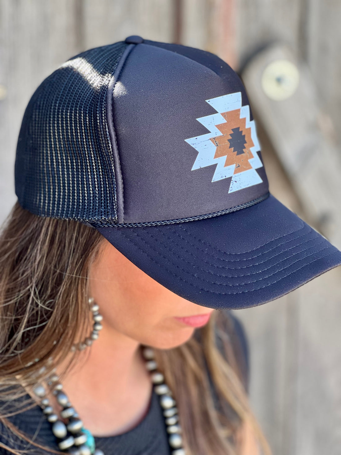 Hats Durango Aztec on Foam Trucker Cap