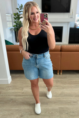 Denim Willa High Rise Cutoff Shorts