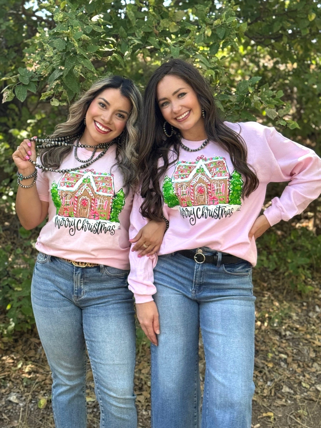 Callie Ann Stelter Gingerbread House Tee &amp; Sweatshirt