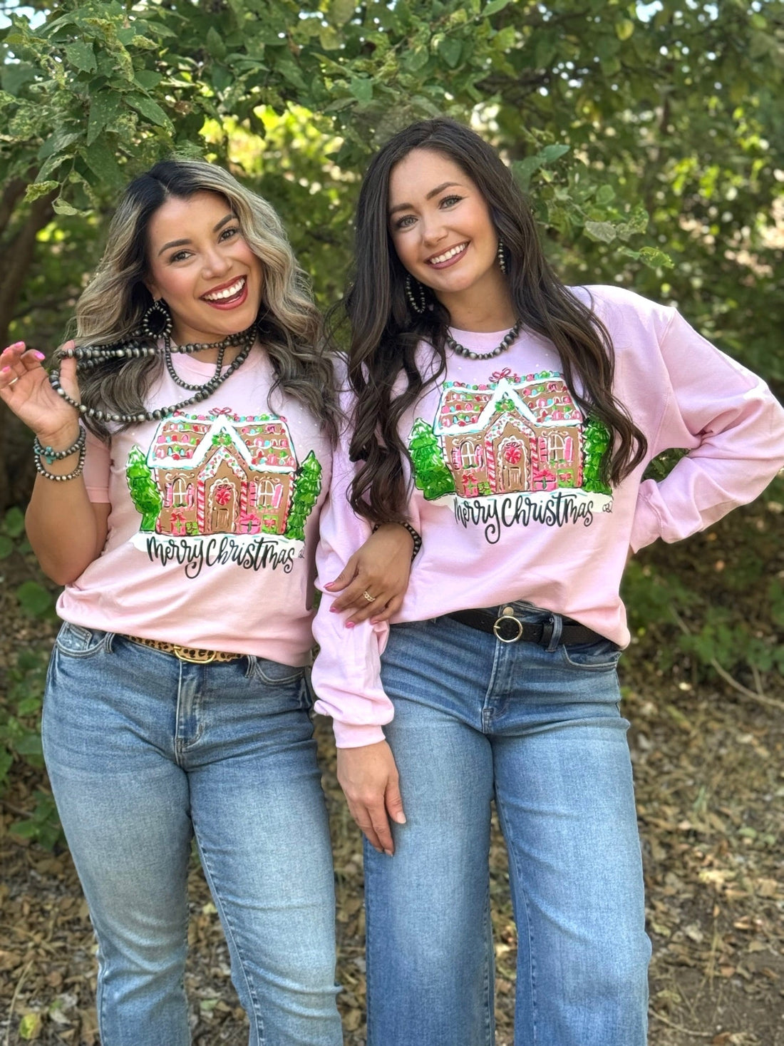 Callie Ann Stelter Gingerbread House Tee &amp; Sweatshirt