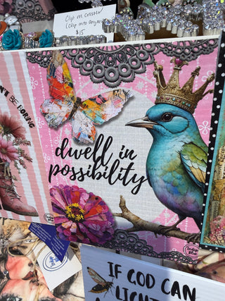 Dwell in Possibility Rhinestone Tee