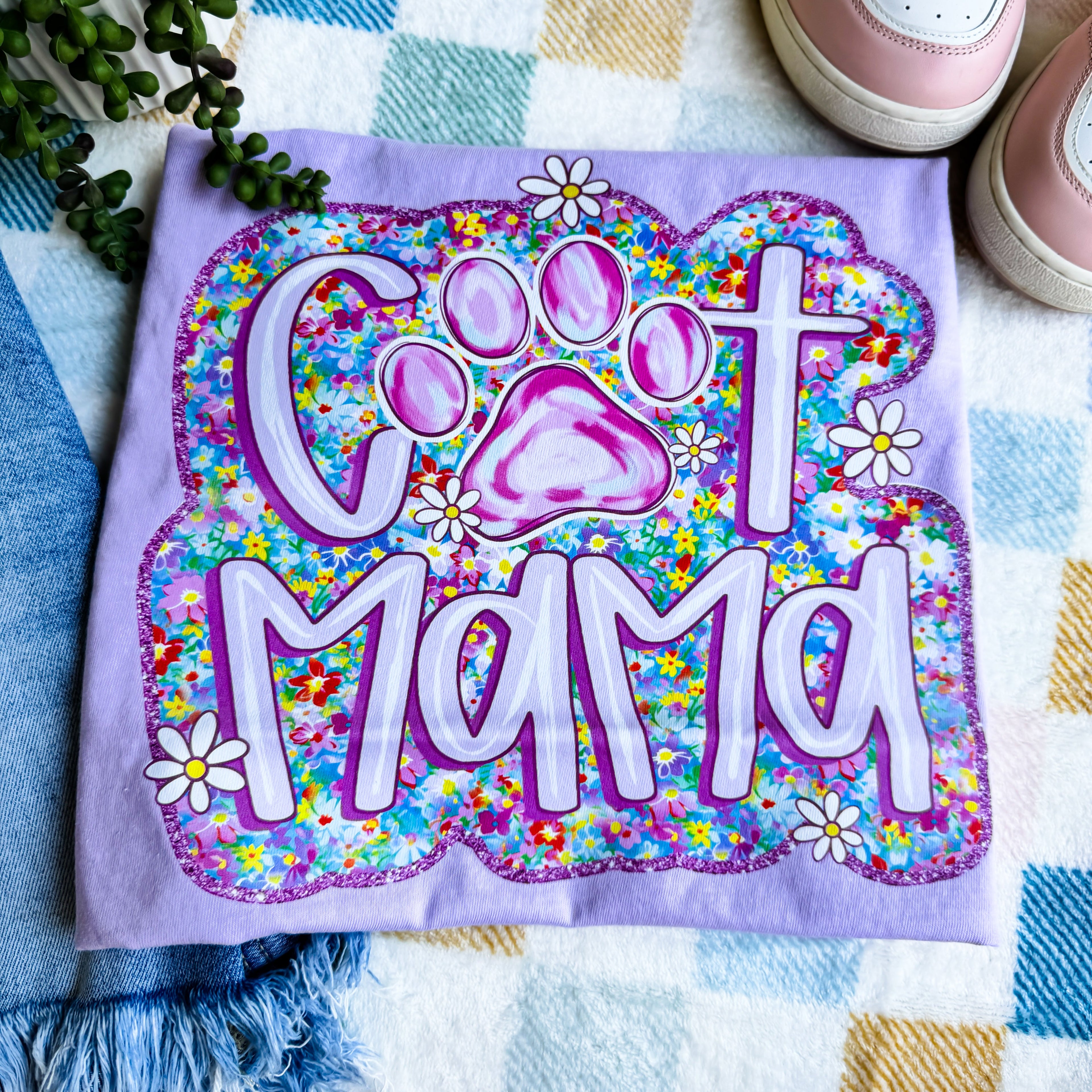 Cat Mama Graphic Tee