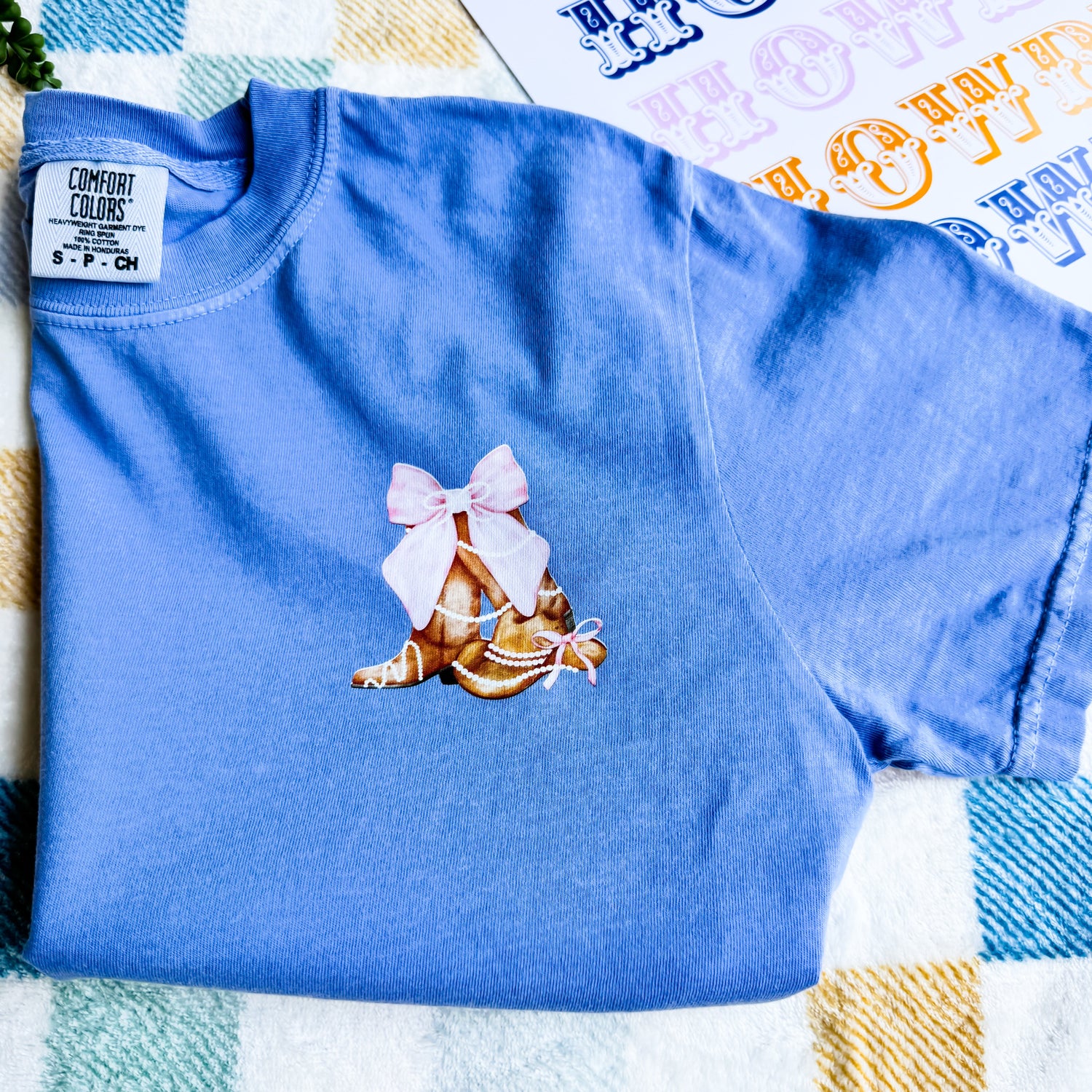 Boots With Pearls Graphic Tee