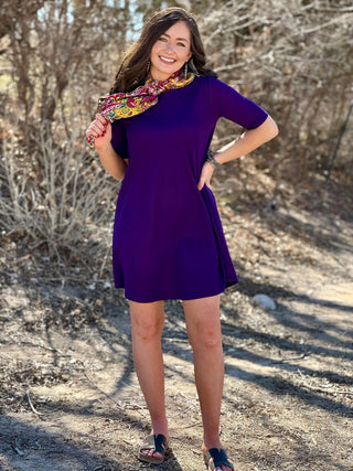Dresses Traci Three-Quarter Sleeve Dress