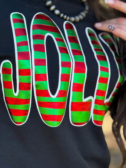 Jolly Sweatshirt in Metallic Puffs