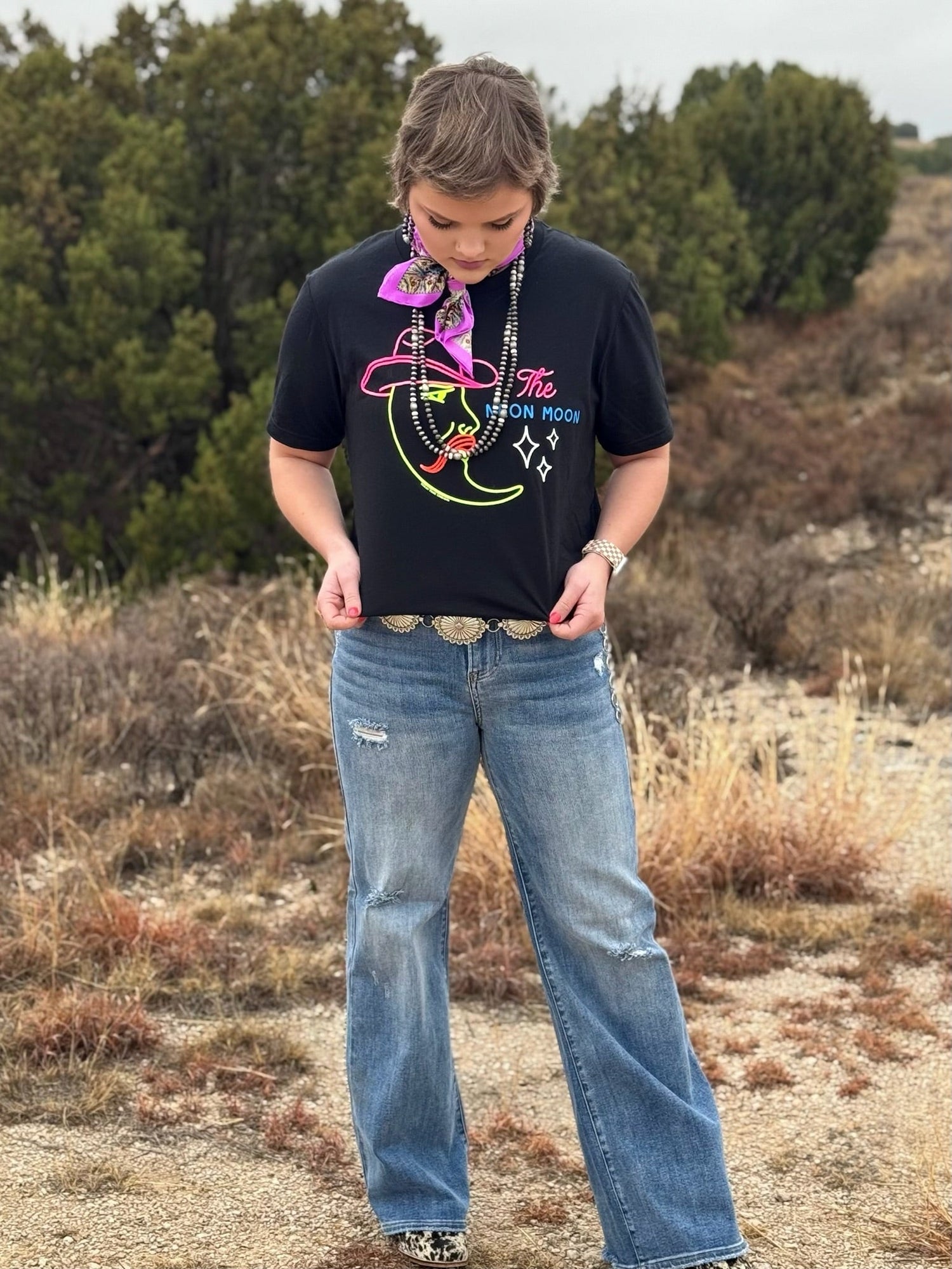 Neon Moon Tee &amp; Sweatshirt