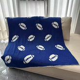 RTS Blue Football Cloud Blanket