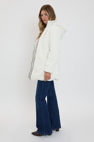 Winter Faux Fur Reversible Jacket