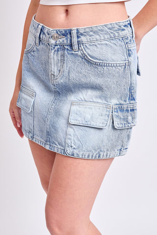 Women's Mini Cargo Skirt