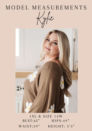 Tops Mid Mod Floral Sweater