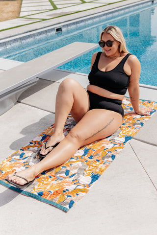 Home & Decor Luxury Beach Towel in Bird Of Paradise