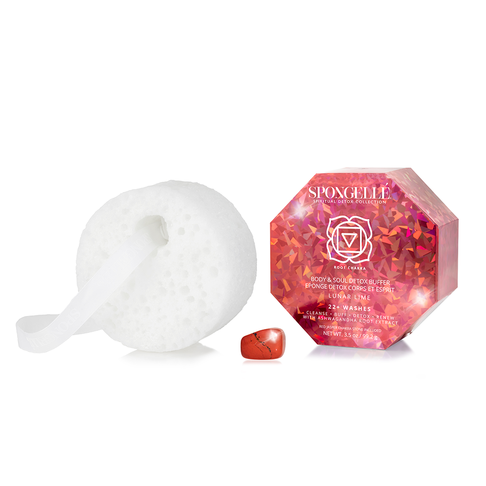 Body Wash Infused Buffer Lunar Lime | Spiritual Detox (Red Jasper)