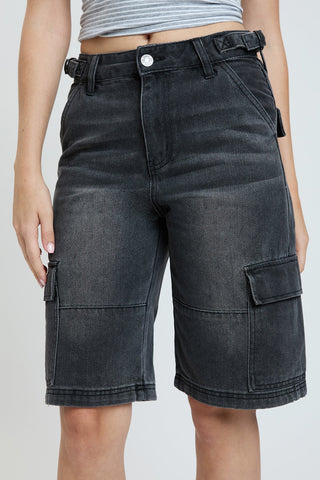 Shorts & Bermudas Women's High Rise Cargo Jort