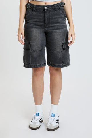 Shorts & Bermudas Women's High Rise Cargo Jort