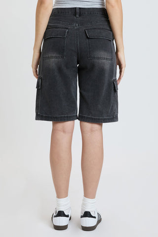 Shorts & Bermudas Women's High Rise Cargo Jort