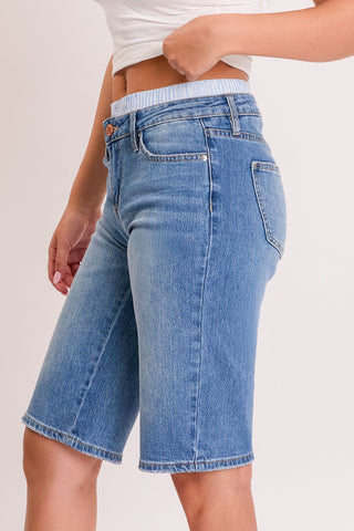 Shorts & Bermudas Women's Mid Rise Jort with Removable Boxer Waist