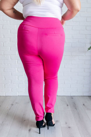 Bottoms Magic Skinny 28" Pants in Hot Pink
