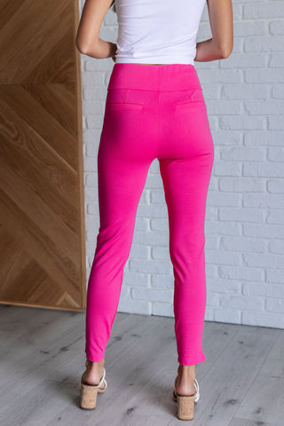 Bottoms Magic Skinny 28" Pants in Hot Pink