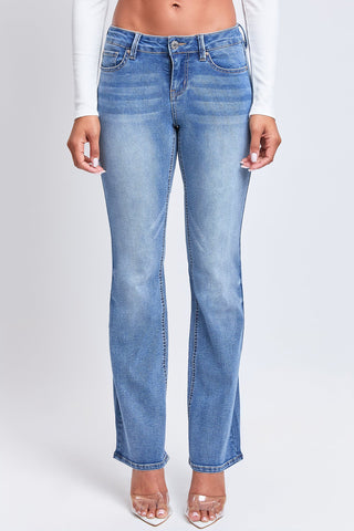 Women's Basic Low Rise Bootcut Jeans
