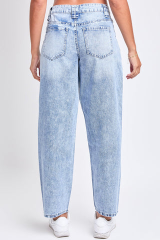 Women's Rigid Detailed Barrel Jeans