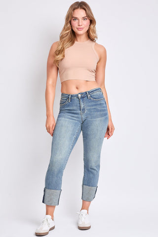 Women's Dixie High Rise Mega Cuff Straight