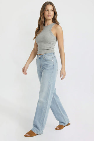 Women's Luxe Britney Wide Leg Jeans