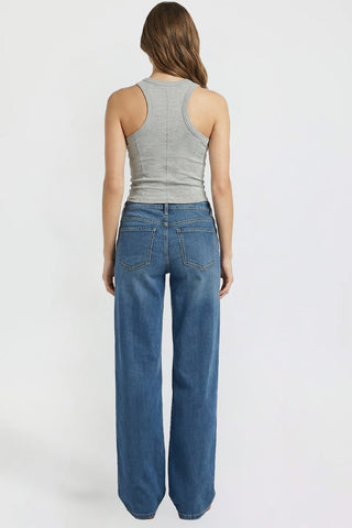 Women's Luxe Britney Wide Leg Jeans