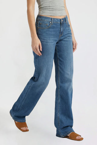 Women's Luxe Britney Wide Leg Jeans