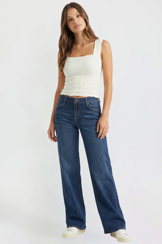 Women's Luxe Britney Wide Leg Jeans